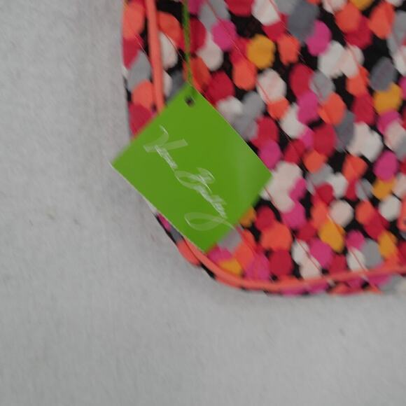NEW Vera Bradley Women's Triple Zip Hipster Pixie Confetti CrossBody Purse Bag - Picture 4 of 10